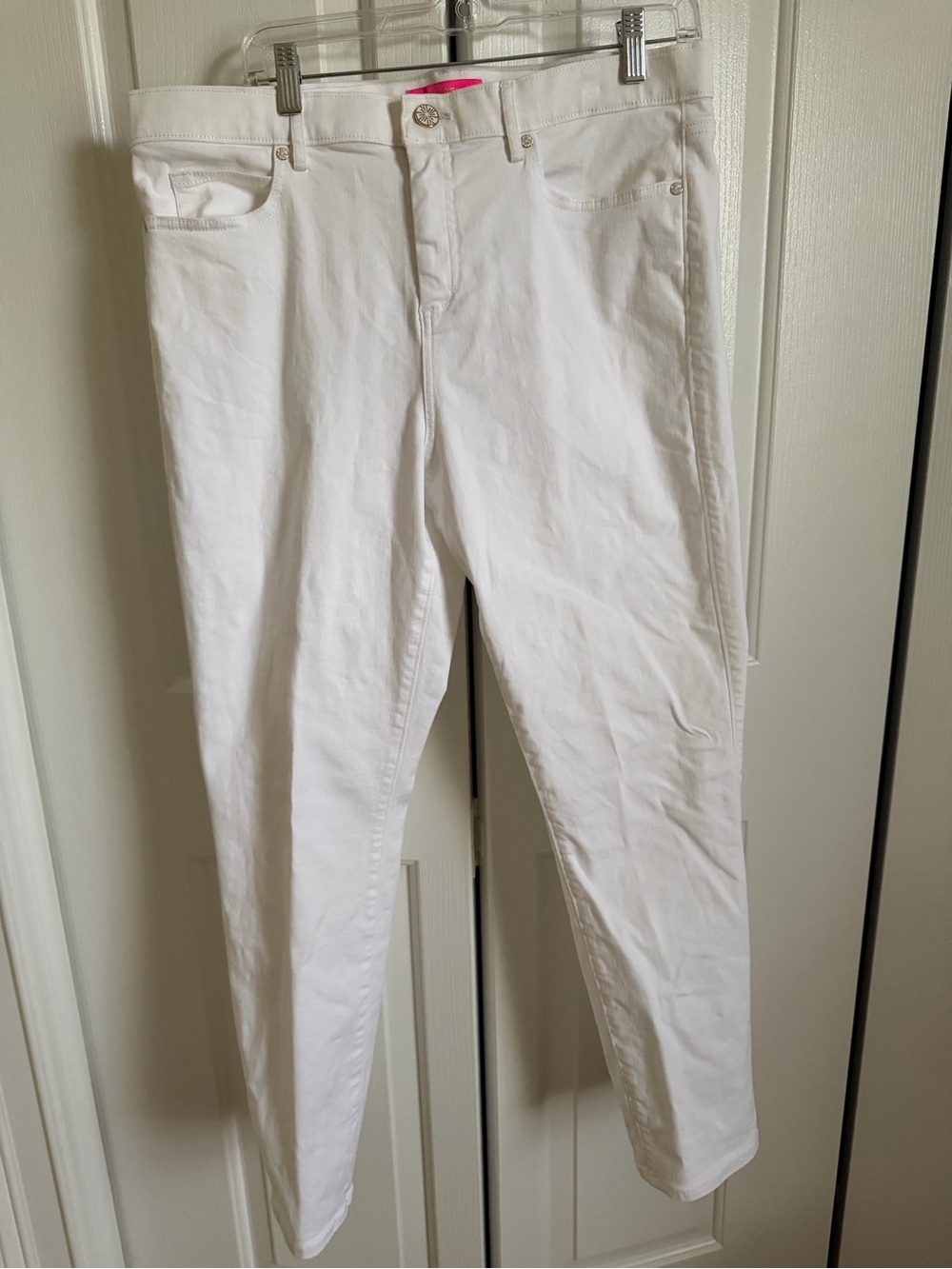 Lilly Pulitzer White Skinny Jeans